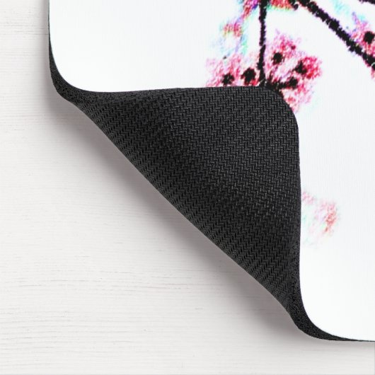 Kirschblüten-Malerei Mousepad (Ecke)
