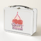 Kirschblüten-Metall-Lunchbox Metall Brotdose (Vorderseite)