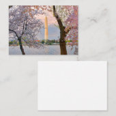 Kirschblüten Mitteilungskarte (Vorne/Hinten)
