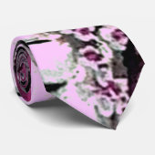 Kirschblüten-Mode-Krawatte Krawatte (Gerollt)