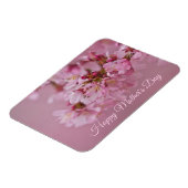 Kirschblüten Muttertags Blasse Rosa Reflexionen Magnet (Linke Seite)