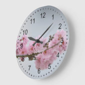 Kirschblüten-Niederlassung Große Wanduhr (Winkel)