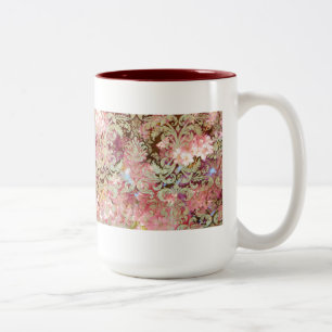 Kirschblüten Nr.47 - Kaffee-, Tee Tasse, Becher Zweifarbige Tasse