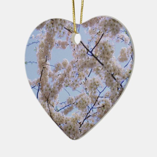 "Kirschblüten" - Ornament (Links)