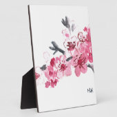 Kirschblüten rosa Blume Fotoplatte (Seite)