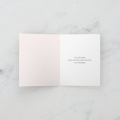 Kirschblüten-Rosa Frühlings-Kirschblütes Dankeskarte (Innenseite)