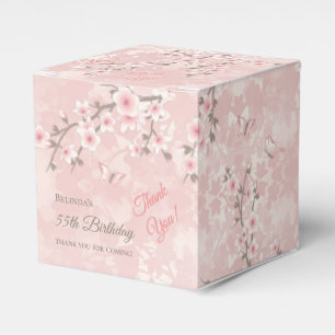 Kirschblüten-Rosa Geburtstags-Geschenkbox Geschenkschachtel
