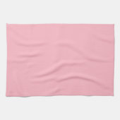Kirschblüten-Rosa Uni-Farbe Geschirrtuch (Horizontal)