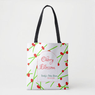 Kirschblüten-Rotgrün-Babyparty in Bogenform na Tasche