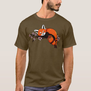 Kirschblüten-Rotpanda-Sakura-Blume 2 T-Shirt