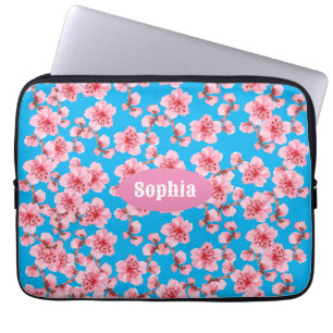 Kirschblüten Ruhe Laptopschutzhülle