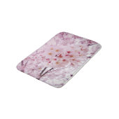 Kirschblüten-Sakura-Blumen Badematte (Schrägansicht)
