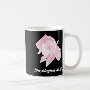 Kirschblüten Sakura-Blüte auf Washington-Distri Kaffeetasse