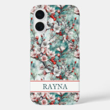 Kirschblüten Sakura Druck Monogramm