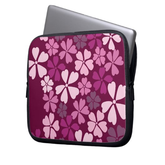 Kirschblüten (Sakura) Laptopschutzhülle (Vorderseite Links)