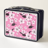 KIRSCHBLÜTEN - SAKURA (MINZE) METALL BROTDOSE (Vorderseite)