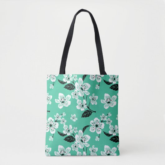 KIRSCHBLÜTEN - SAKURA (MINZE) TASCHE (Vorderseite)