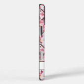 Kirschblüten Sakura Monogramm Case-Mate iPhone Hülle (Rückseite / Rechts)