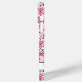 Kirschblüten Sakura Monogramm Case-Mate iPhone Hülle (Rückseite / Links)