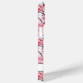 Kirschblüten Sakura Monogramm Case-Mate iPhone Hülle (Rückseite / Rechts)