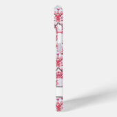 Kirschblüten Sakura Monogramm Case-Mate iPhone Hülle (Rückseite / Links)