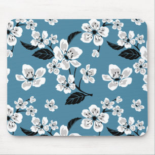 KIRSCHBLÜTEN - SAKURA (RAUCHBLAU) MOUSEPAD