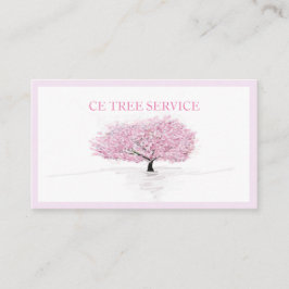 Kirschblüten Sakura Visitenkarte