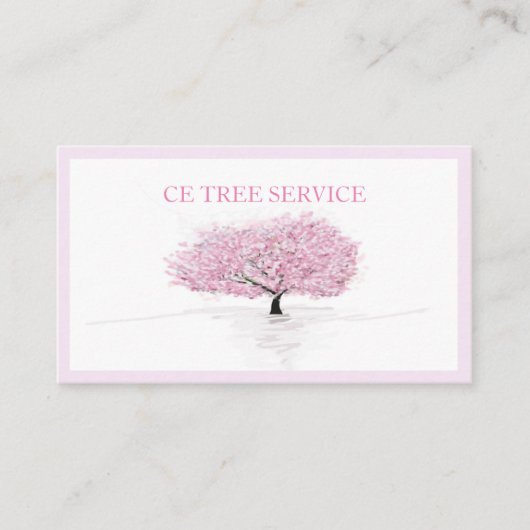 Kirschblüten Sakura Visitenkarte (Vorderseite)