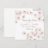 Kirschblüten Save The Date (Vorne/Hinten)