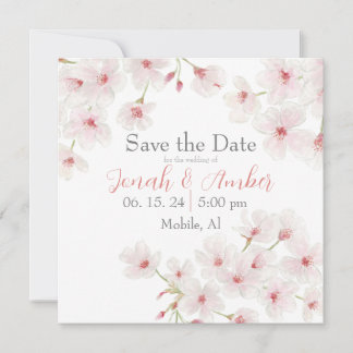 Kirschblüten Save The Date