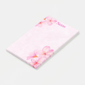 Kirschblüten Schön Rosa Maßgeschneidert Post-it Klebezettel (angewinkelt)