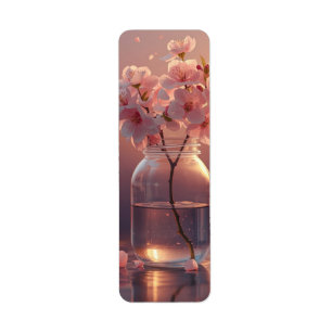 Kirschblüten Serenität – Eleganter Sakura-Zweig in
