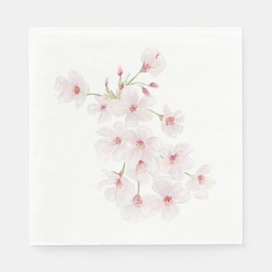 Kirschblüten Serviette (Vorderseite)