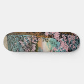 Kirschblüten Skateboard (Horizontal)
