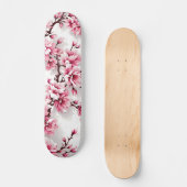 Kirschblüten Skateboard (Vorderseite)
