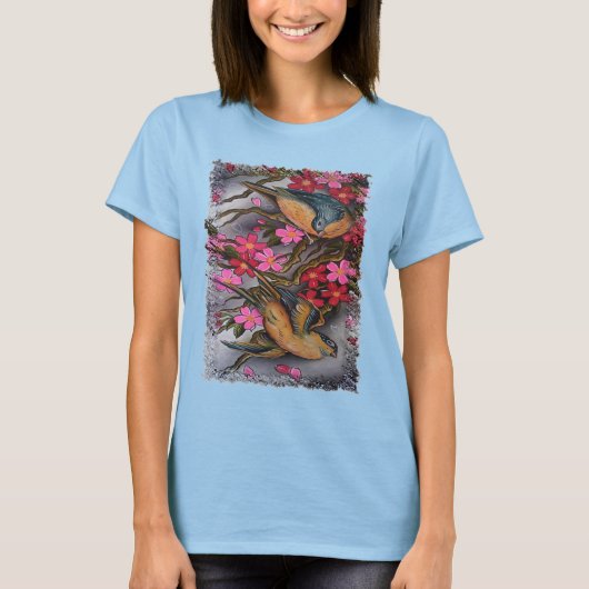 Kirschblüten T-Shirt (Vorderseite)