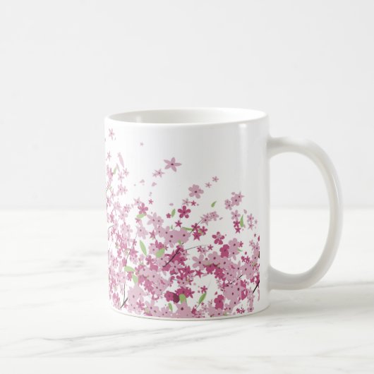 Kirschblüten-Tasse Kaffeetasse (Rechts)