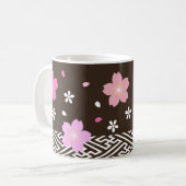 Kirschblüten-Tasse Kaffeetasse (Vorderseite Links)