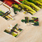 Kirschblüten-Tempel Puzzle (Seite)
