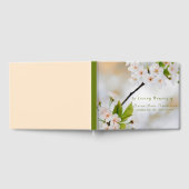 Kirschblüten Trauer Gästebuch (Voll)