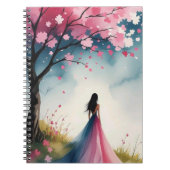 Kirschblüten-Traum-Notizbuch Notizblock (Vorderseite)