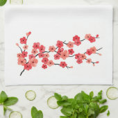 Kirschblüten-Tuch Handtuch (Gefaltet)