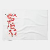 Kirschblüten-Tuch Handtuch (Horizontal)
