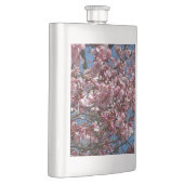 Kirschblüten und Blauer Himmelsblüte Flachmann (Rechts)