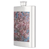 Kirschblüten und Blauer Himmelsblüte Flachmann (Links)