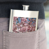 Kirschblüten und Blauer Himmelsblüte Flachmann (Beispiel)
