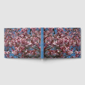 Kirschblüten und Blauer Himmelsblüte Gästebuch (Voll)