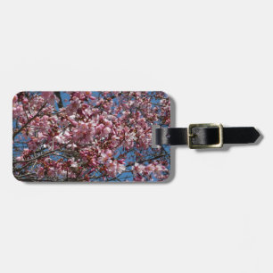 Kirschblüten und Blauer Himmelsblüte Gepäckanhänger
