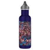 Kirschblüten und Blauer Himmelsblüte Trinkflasche (Rechts)