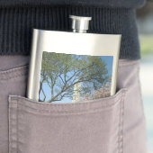 Kirschblüten und das Washington Monument in DC Flachmann (Beispiel)